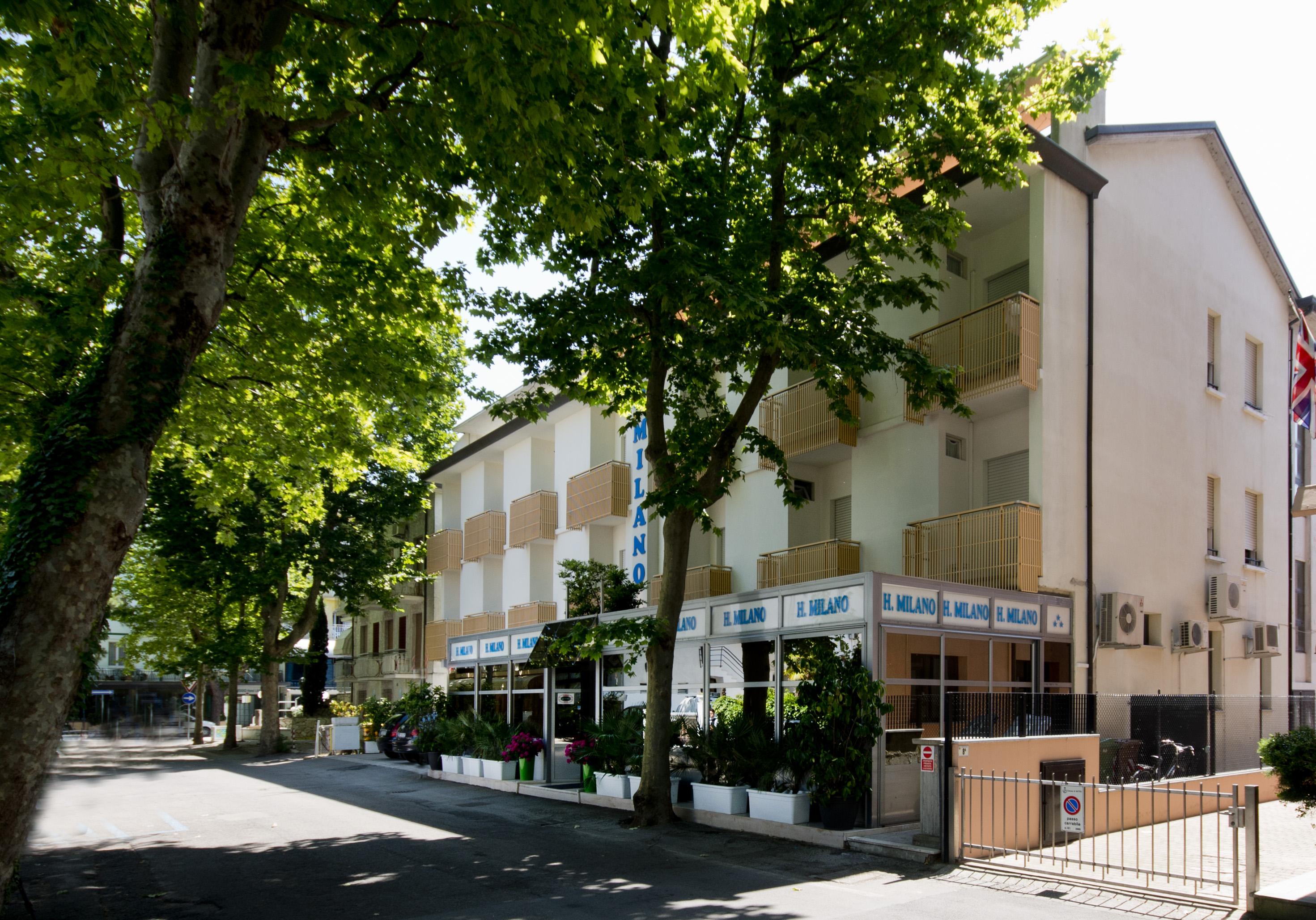 Hotel Milano Gatteo a Mare Bagian luar foto